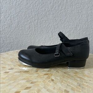 Classic Black Kids Tap Shoes